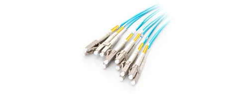 15m MTP MPO Patch Cable OM3 Female to 6 LC UPC Duplex 12 Fibers Patch cord 3