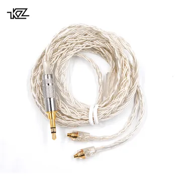 

KZ AS10 ZS10 ZST ES3 ED12 ZS5 ZS6 MMCX Silver Plated Dedicated Cable Connector Upgraded Silver Plated Cabl