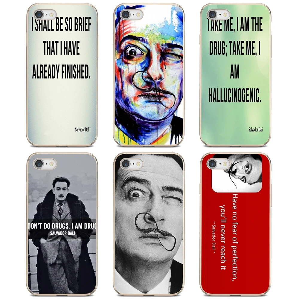 Чехол для iPhone 10 11 12 13 Mini Pro 4S SE 5C 6 6S 7 8 X XR XS Plus Max 2020 чехол с Сальвадором дали wonderful life |