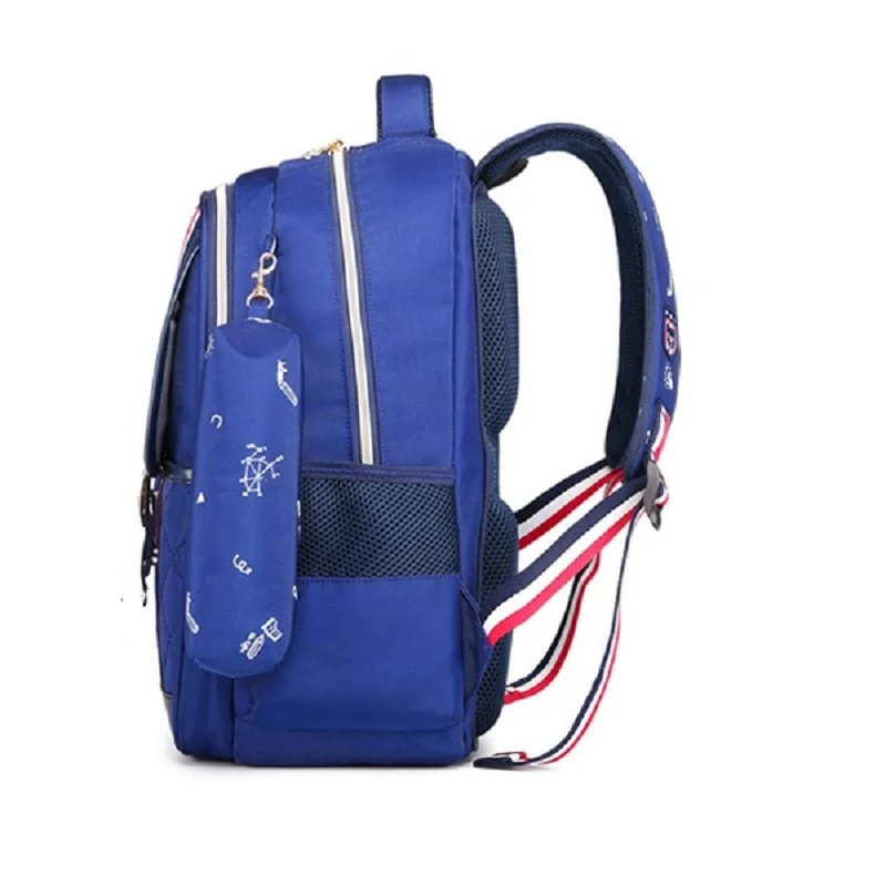 Нейлон геометрический принт Детские Рюкзаки mochilas infanti escolar bolsas bolsos mujer для подростков девочек мальчиков