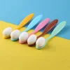 10pcs Colorful Ink Brush Smooth Blending Brushes Drawing Painting Flat Brushes Kit For DIY Scrapbooking Cards Making Ink Tools 3