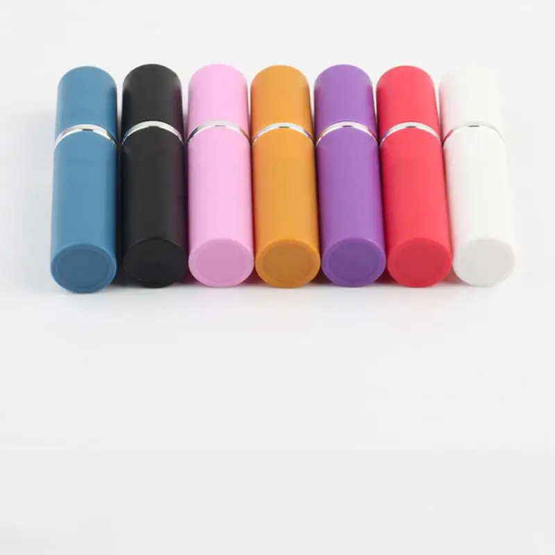 5ml Empty perfume bottle Aluminium Anodized Compact Perfume Atomiser Fragrance glass scent-bottle LX1029