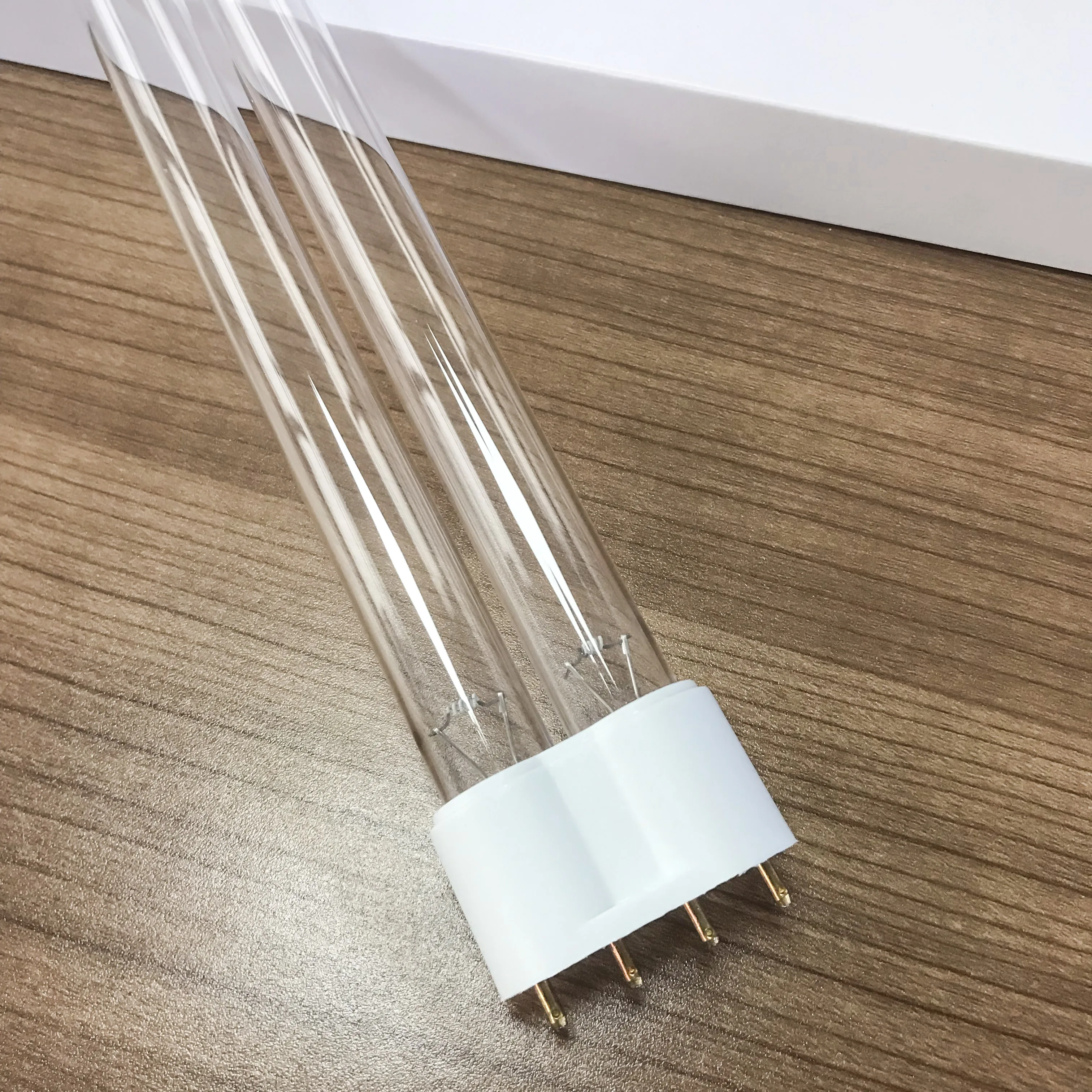 2 pack 55W 4 контактный 2G11 Базовая ультрафиолетовая бактерицидная лампа замена для УФ