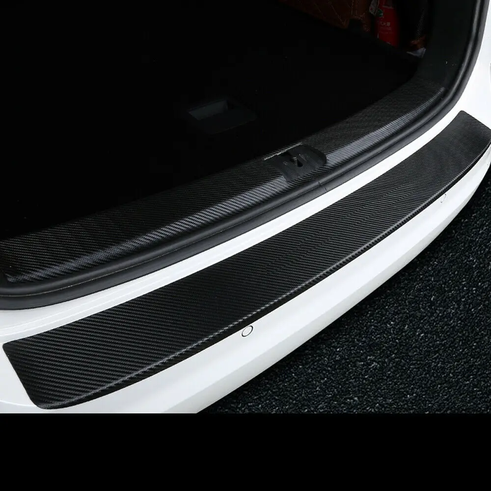 

Car Trunk Threshold For Honda Civic 2016 2017 2018 2019 2020 PU Leather Rear Bumper Protector Plate Cover Trim