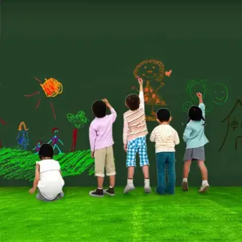 

Removable 3 Colors Graffiti Wall Membrane Wall Stickers Chalkboard Durable School Classroom DIY Practical Convenient Blackboard