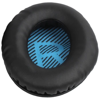 

2 X Soft Replacement Ear Pads Ear Cushion for Bose QC15 AE2 QC25 QC35 Headphones - Black+Blue