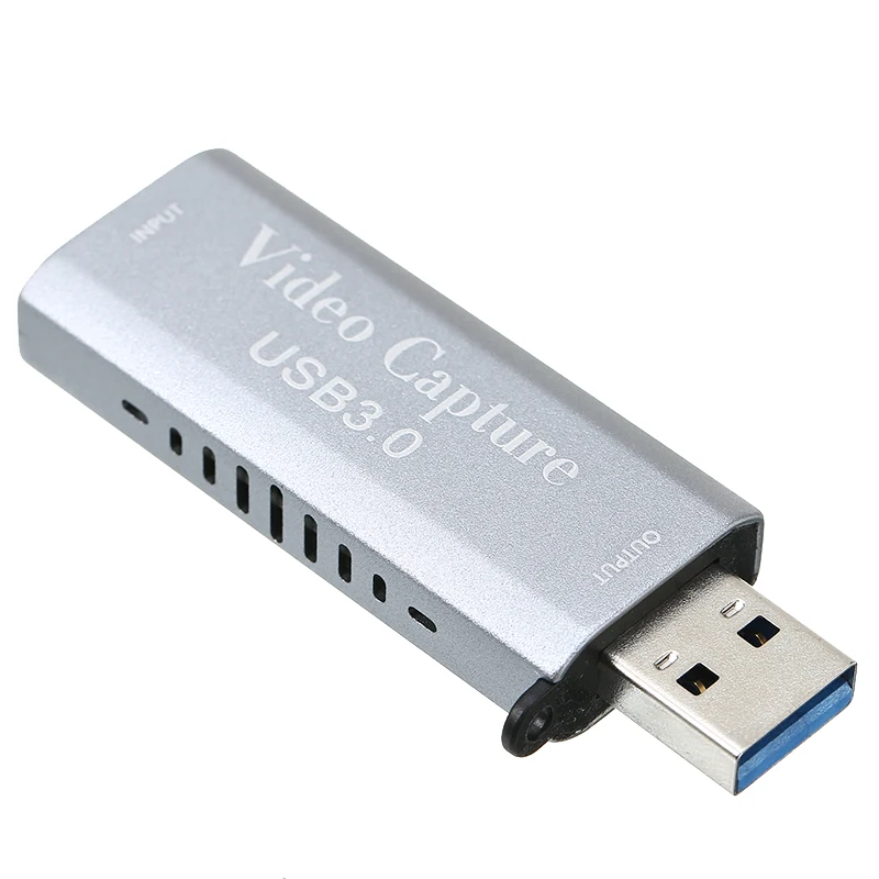 Видеорегистратор игровой с 4K входами USB 3 0 HDMI-совместимая карта видеозахвата для