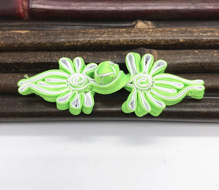 10pcs/lot Chinese Frog Buttons Knot Fastener Buttons For Cheongsam Tang Suit Decoration Sewing Accessories - Цвет: 17