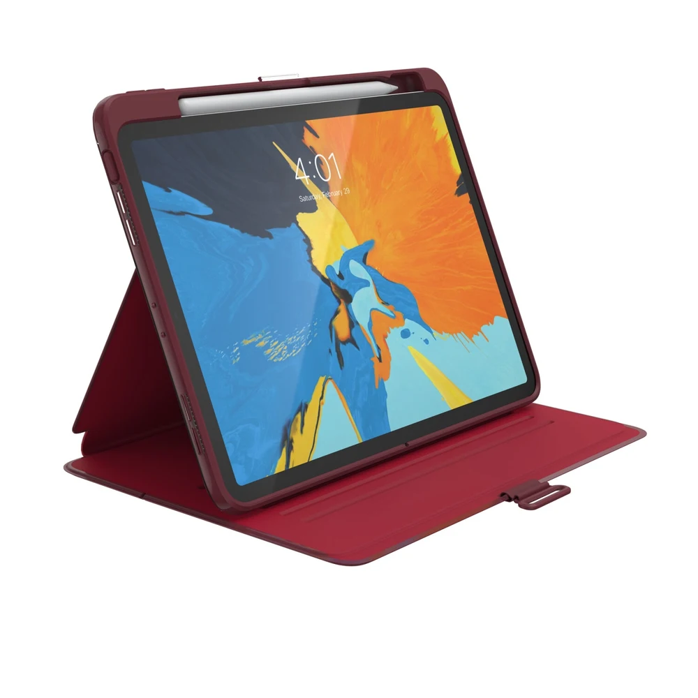 Speck Presidio Pro Folio for iPad Pro 11"- Rouge Red/Samba Red