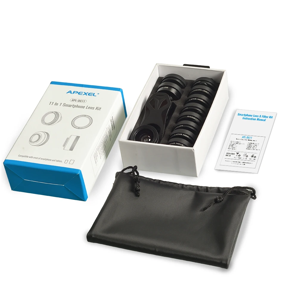 Apexel 11-in-1 Phone Camera Lens Kit Modern Life
