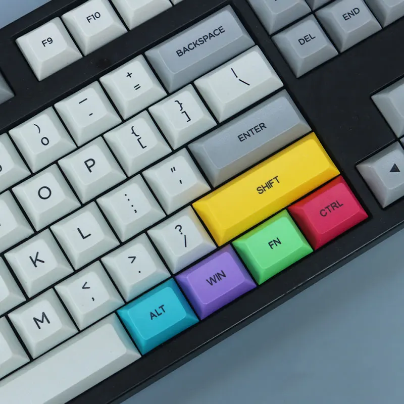 Teclas de Sublimação de Tinta Dsa Pbt Bonés de Teclas Positivos em Branco para Faça Você Mesmo Cores Cmyk para Ikbc Cereja mx Sony Teclado Mecânico 29 - Imagem 4