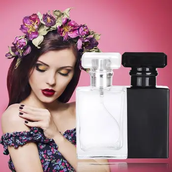 

Transparent perfume spray bottle Separate bottle portable bag makeup travel B3T7