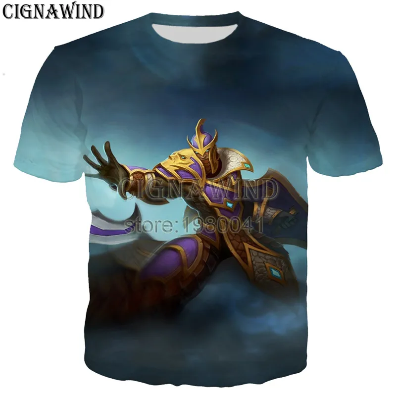 Новые летние топы для женщин/мужчин футболка игра dota 2 3D Печатные Футболки