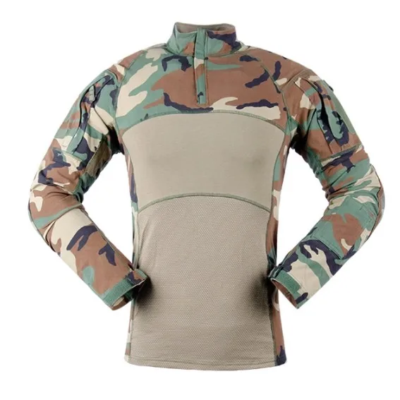 

US Army Tactical Military Uniform Airsoft CS Game Camouflage Combat-Proven Shirts Rapid Assault Long Sleeve Shirt Battle Strike