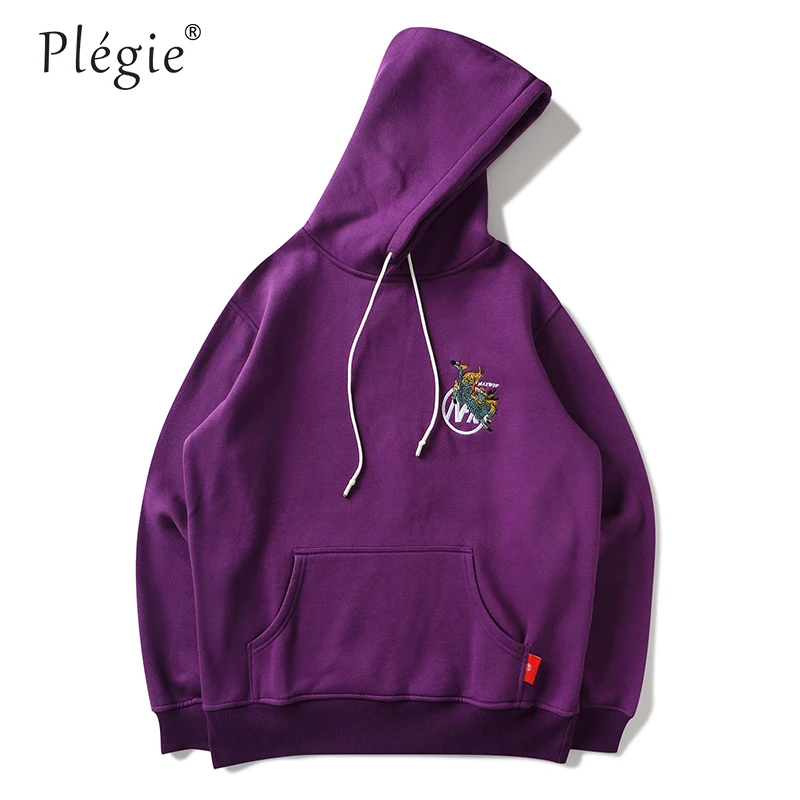 Plegie, Женская флисовая толстовка с капюшоном, толстовки, зимняя японская мода, большие размеры, женские пуловеры, теплая куртка с капюшоном и карманом