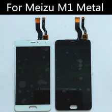 For Meizu M1 Metal LCD Display+Touch Screen+Tools tested Digitizer Glass Lens Assembly Replacement