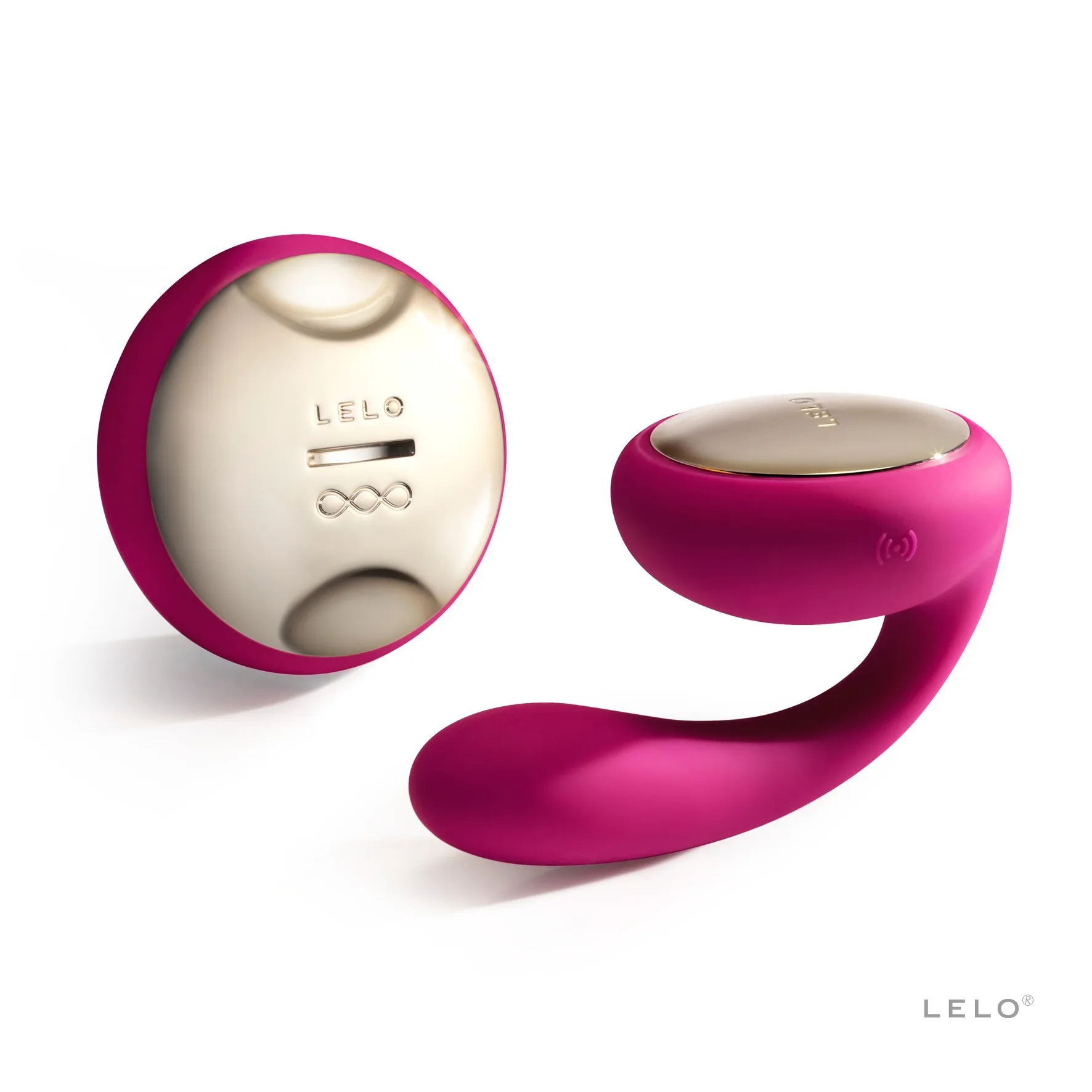 Швеция Lelo Ida пары резонатор дистанционное управление Вращающийся вибрирующий массажер для взрослых Сексуальная помощь