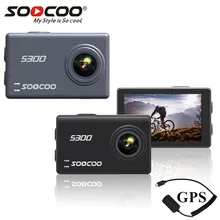 SOOCOO S300 Экшн-камера 12 МП удаленный внешний микрофон 30FPS 2,3" сенсорный экран Hi3559V100 4K 30fps 1080P 120fps Wifi