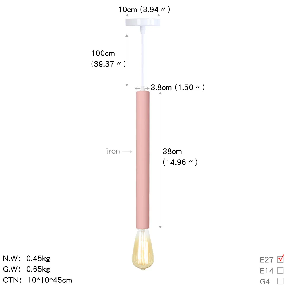 D0091粉色 尺寸图英文版