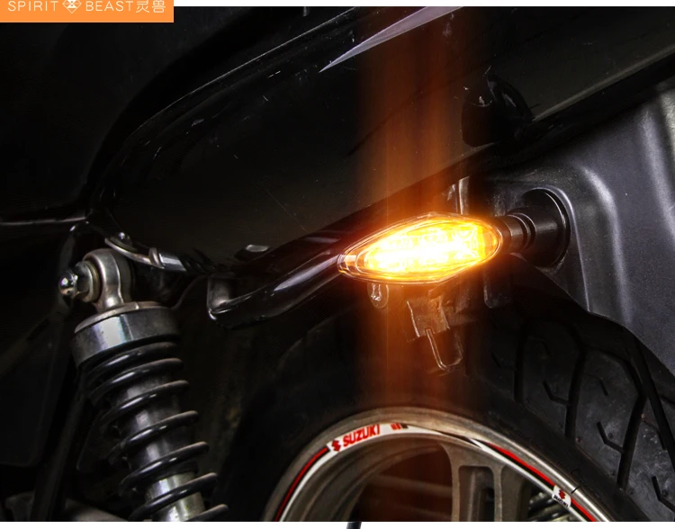 Motorcycle Universal 12V LED Turn Signal Lights For Honda