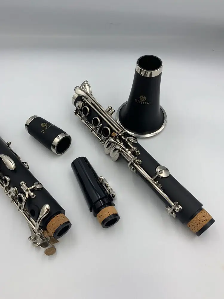 Clarinet Woodwind Instrument JUPITER JCL-700NQ B-flat Tune Professional Woodwind Instruments Clarinet Black tube With Case Accessories
