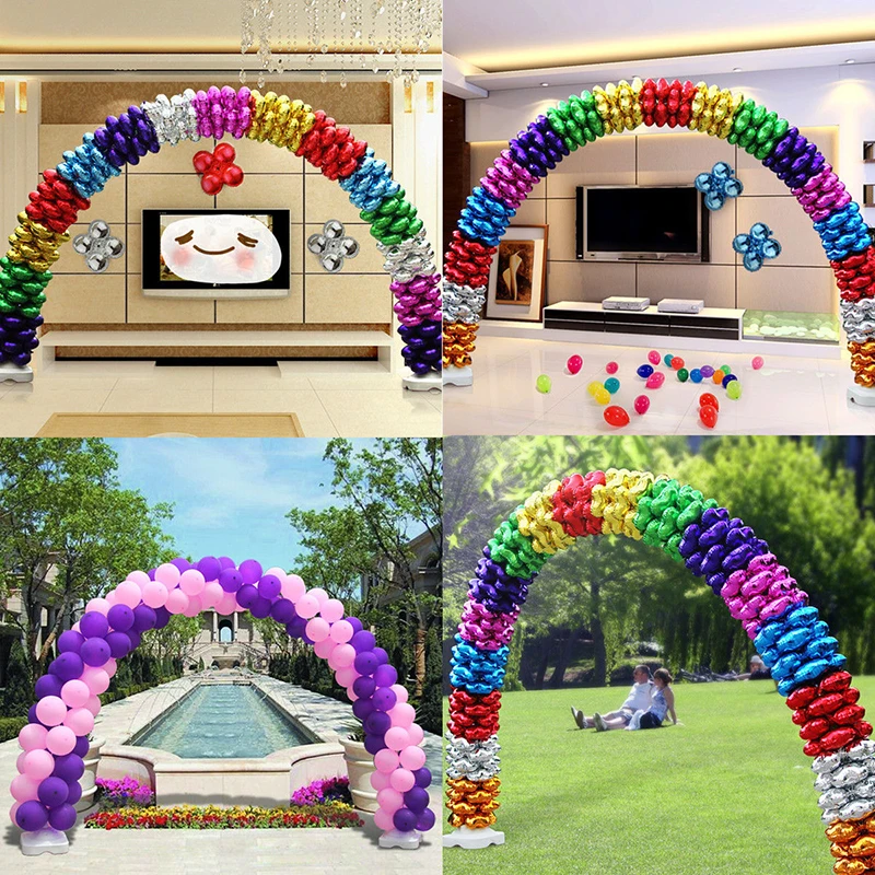 

1 Set Balloon Column Arch Upright Base Pole Display Stand Frame Wedding BIrthday Party Decor Balloons Set Column Kit