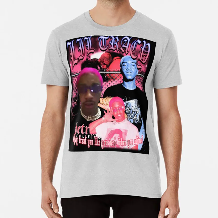 Lil Tracy они относятся к вам как мертвым когда вы живы! Футболка hell boy hellboy lil peep