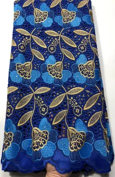 

Pure Cotton Design Swiss Voile Lace In Switzerland With Stones African Dry Lace Fabric High Quality Nigerian For Wedding ESH080