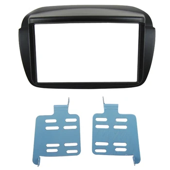 

Car Dash Frame Radio Fascia for Fiat Doblo 2010+ 2DIN AutoStereo Panel kit CD Trim Installation Top Car Detector