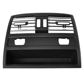 

Rear Center Console Car Plating AC Air Outlet Panel and Installation Kit Excellent ABS and PC for BMW 5 Series/F18-2011-2013