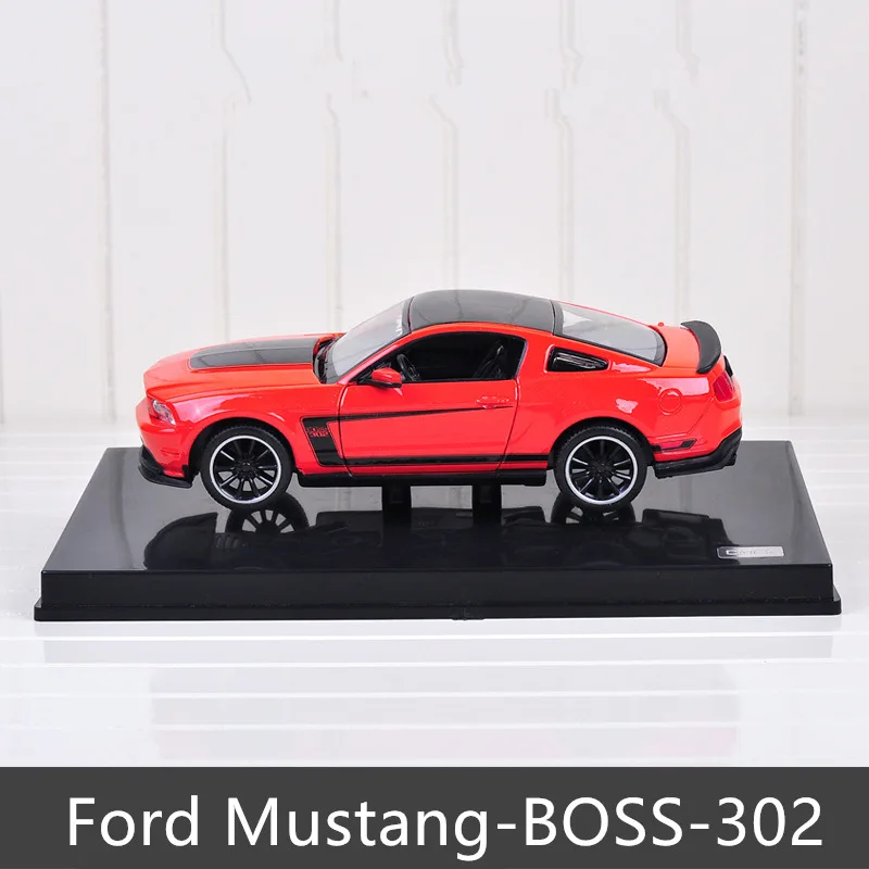 Maisto 1:24 Ford Mustang GT Roadster имитация сплава Модель автомобиля Моделирование Украшение автомобиля коллекция Подарочная игрушка - Цвет: 302