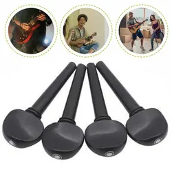 Professional Ebony Wood Cello Tuning Peg Violoncello Musical Intruments Parts & Accessories