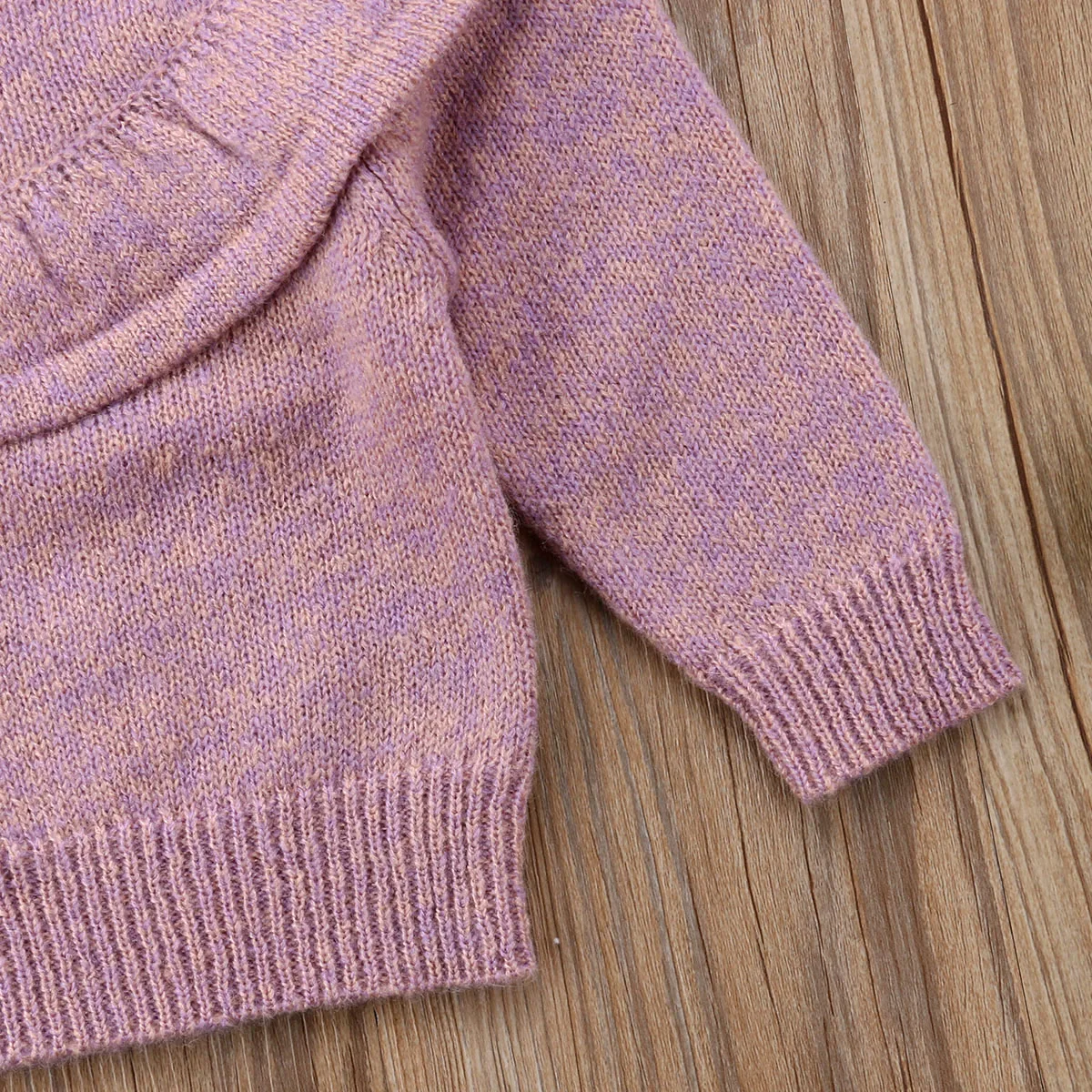Осенний свитер для новорожденных девочек, топы, трикотажное теплое пальто с оборками, верхняя одежда, От 0 до 3 лет костюм для малышей