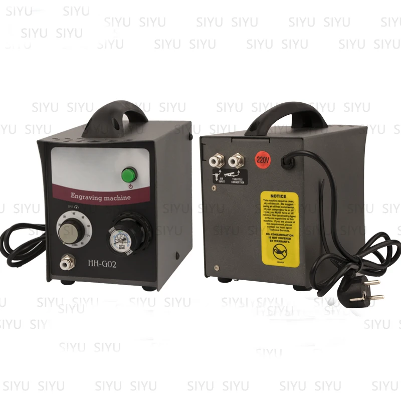 HH-G02 110V/220V High Quality Single-Head Pneumatic Engraving Machine Micro-Sett