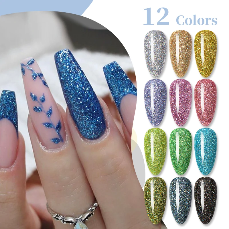 Порошок для ногтей BORN PRETTY Dip градиент французский без лампы блеск украшение