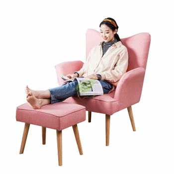 

Nordic Single Sofa Small Apartment Modern Simple Leisure Net Red Ins Light Luxury Bedroom Balcony Sofa