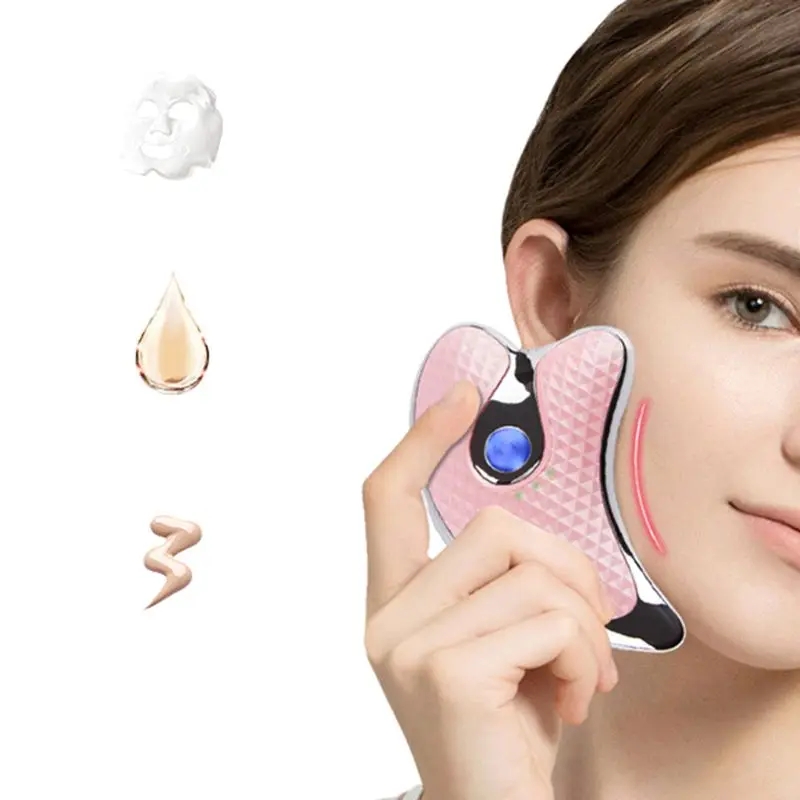  Facial Electric Massager Therapy Machine Scraping Face Lift Massage Tools Beauty Instrument