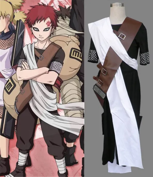 Наруто повязка на голову Sabaku no Gaara Косплей Костюм Костюмы Хэллоуин|costume tutus|halloween