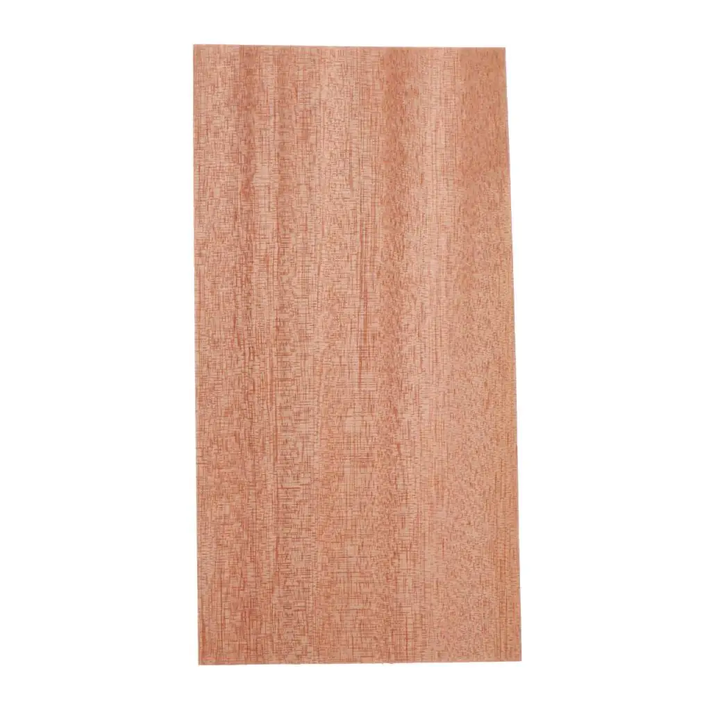 Set of 5pcs Guitar Wood Headplate Head Veneer Decor Guitar Shell Sheet Headplate Replacement Guitar Tool Parts Accs 