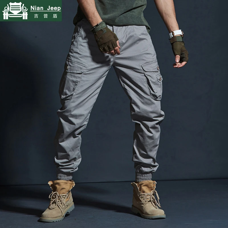 Cargo Pants Men Military Cotton Elasticity Mens Trousers Streetwear Multi-Pocket Camouflage Washed Joggers Casual Pantalon Homme Cargo Pants Men Military Cotton Elasticity Mens Trousers Streetwear Multi-Pocket Camouflage Washed Joggers Casual Pantalon Homme