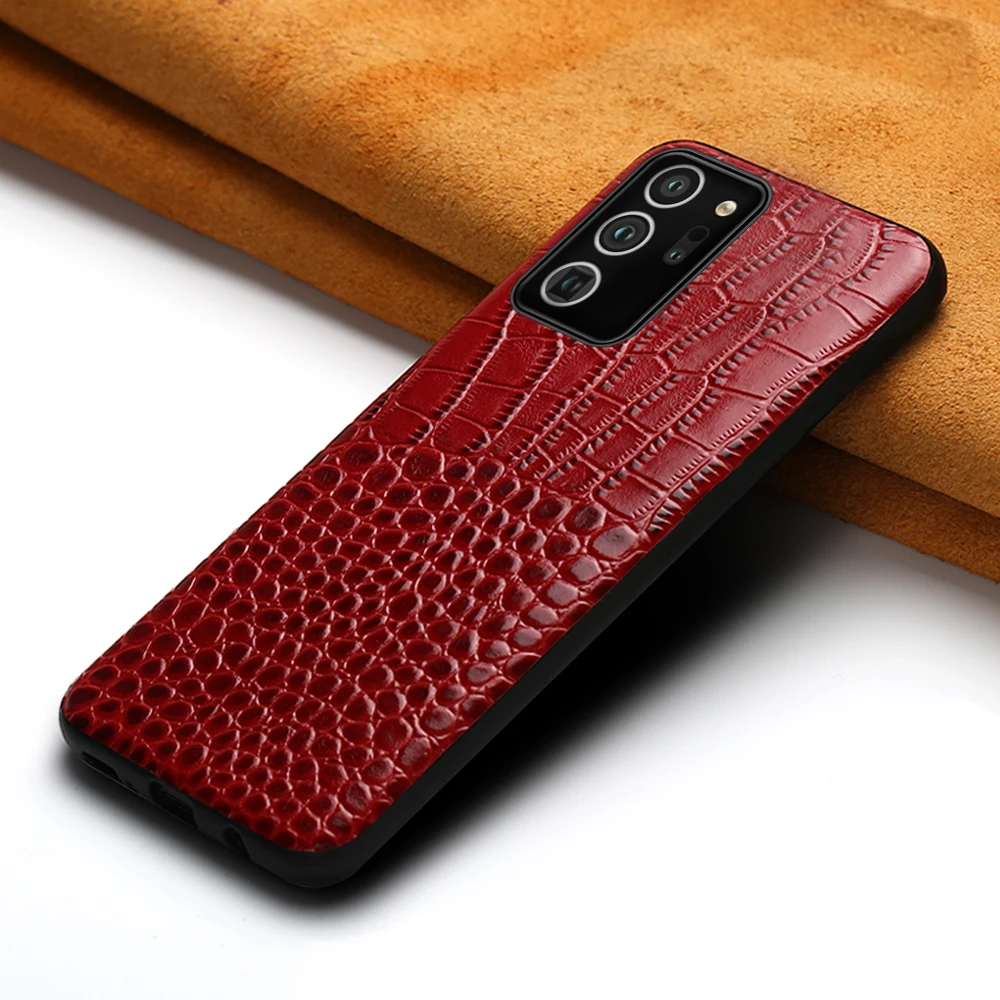 

Genuine Leather Phone Case For Samsung Galaxy Note 20 Ultra 10 9 A21s A31 A50 A50s A71 A51 2020 S21 Ultra S20 FE S10 S8 S9 Plus