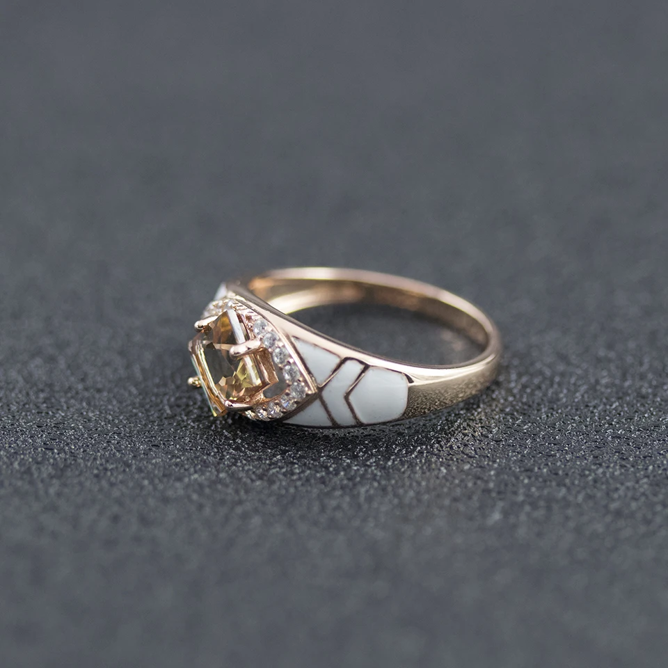 Bolai, меняющий цвет, ювелирный набор, сережки из серебра 925 пробы с эмалью diaspore, кольцо, ювелирное изделие с драгоценным камнем для женщин