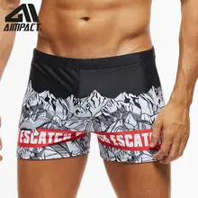 AIMPACT, мужские шорты для плавания, модные, сексуальные, для серфинга, для моря, пляжная одежда, для плавания, шорты для летнего отдыха, квадратные ноги, шорты для плавания, AM8160
