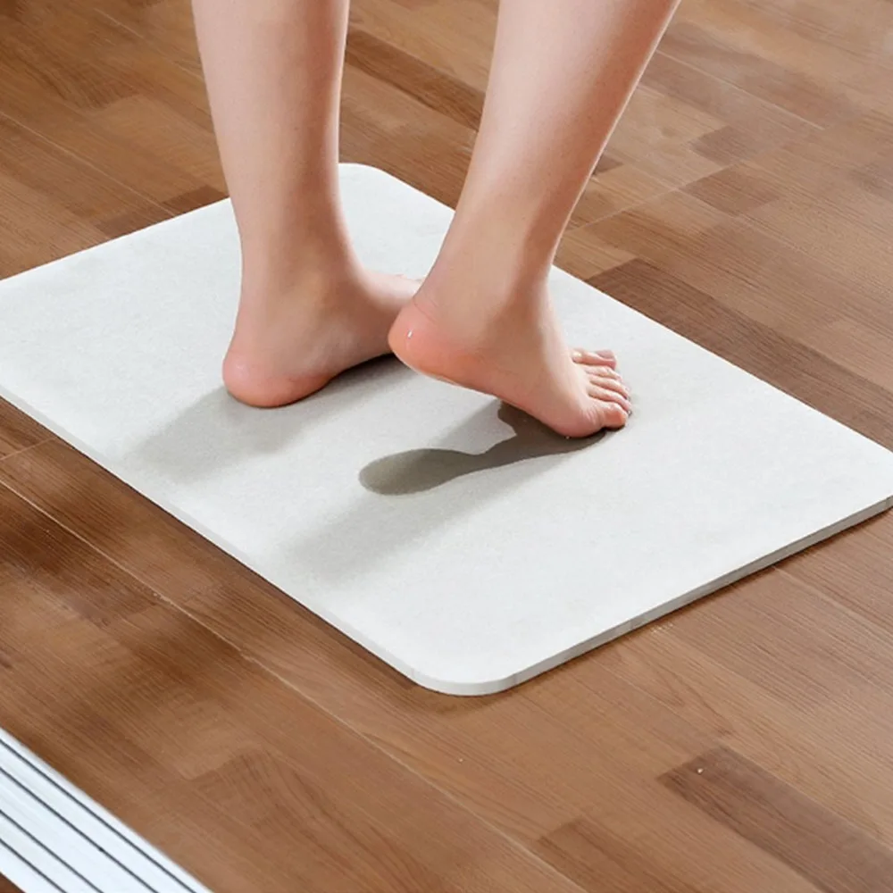 

Natural Diatomite Sludge Antiskid Absorbent Quick-drying Super Absorbent Pad Bathroom Pad Diatomite Clean Bathroom