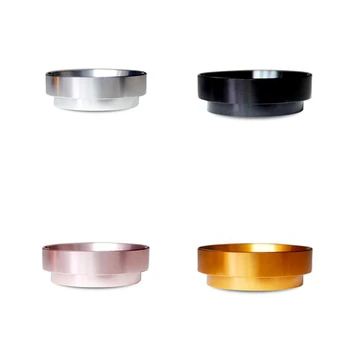 

Dosing Funnel Aluminum Smart Dosing Ring for Coffee Powder Tool, Espresso Barista for 5M Coffee Filter Tamper
