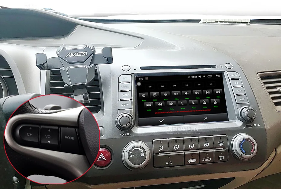 Best Quad Core Android 6.0 1024*600 Car DVD Stereo For honda civic 2006-2011 Auto Radio GPS Navigation Audio Video- WiFi 7 Best Quad Core Android 6.0 1024*600 Car DVD Stereo For honda civic 2006-2011 Auto Radio GPS Navigation Audio Video- WiFi 7