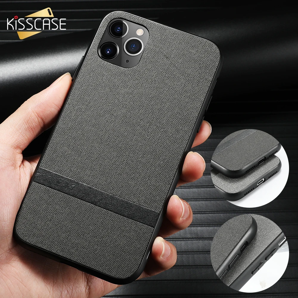 Тканевый чехол KISSCASE в полоску для iPhone 11 PRO MAX XS XR 8 7 6 6S Plus чехлы телефонов Max X 10 |