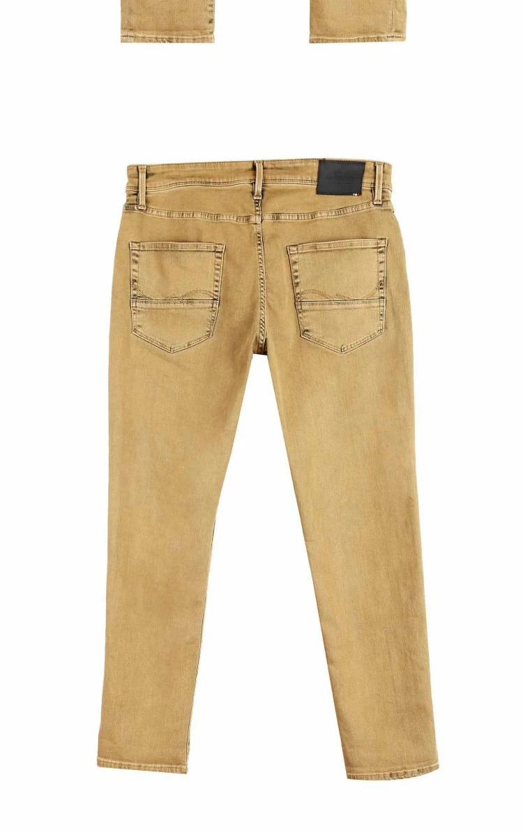 JackJones Мужская хаки узкого кроя длиной до щиколотки укороченные джинсы | 219132547