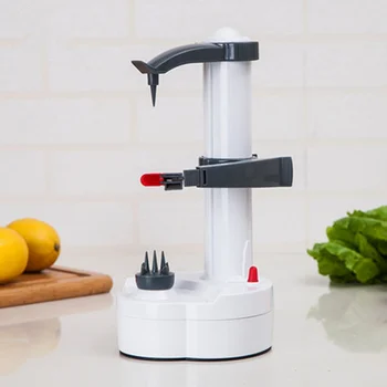 

Electric Spiral Apple Peeler Vegetable Cutter Slicer Fruit Potato Peeling Automatic Battery Operated Machine Kitchen Accessories