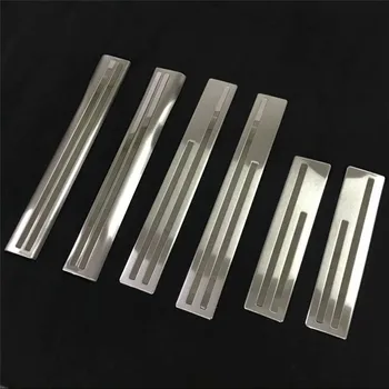 

WELKINRY for Mitsubishi Eclipse Cross 2018 2019 2020 door sill threshold scuffproof guard plate welcoming foot step pedal trim